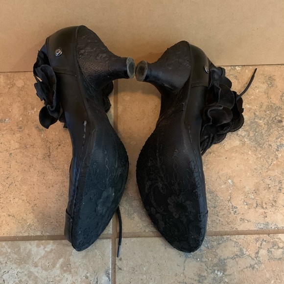 Neosens black leather shoes - Picture 4 of 4